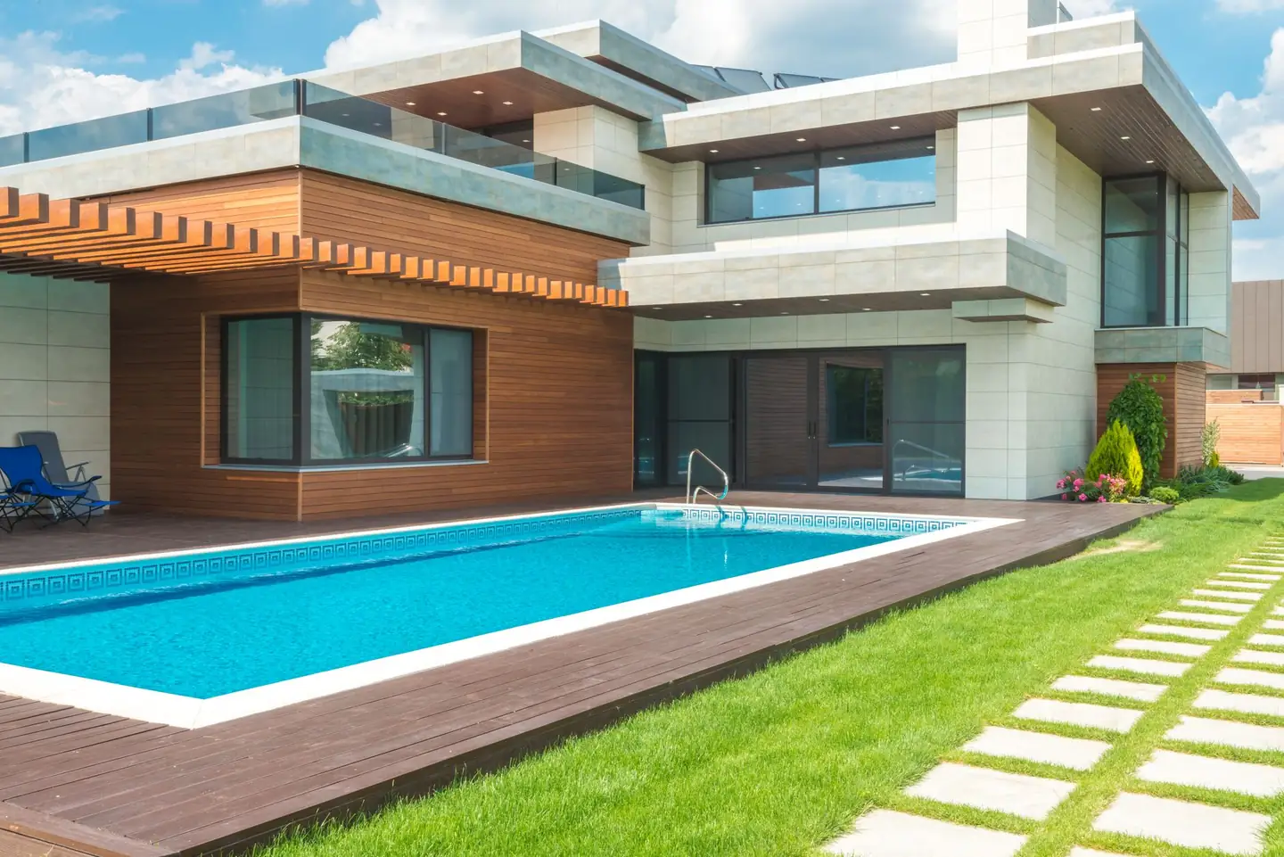 Swimming pool built in Fishers Hill, NSW